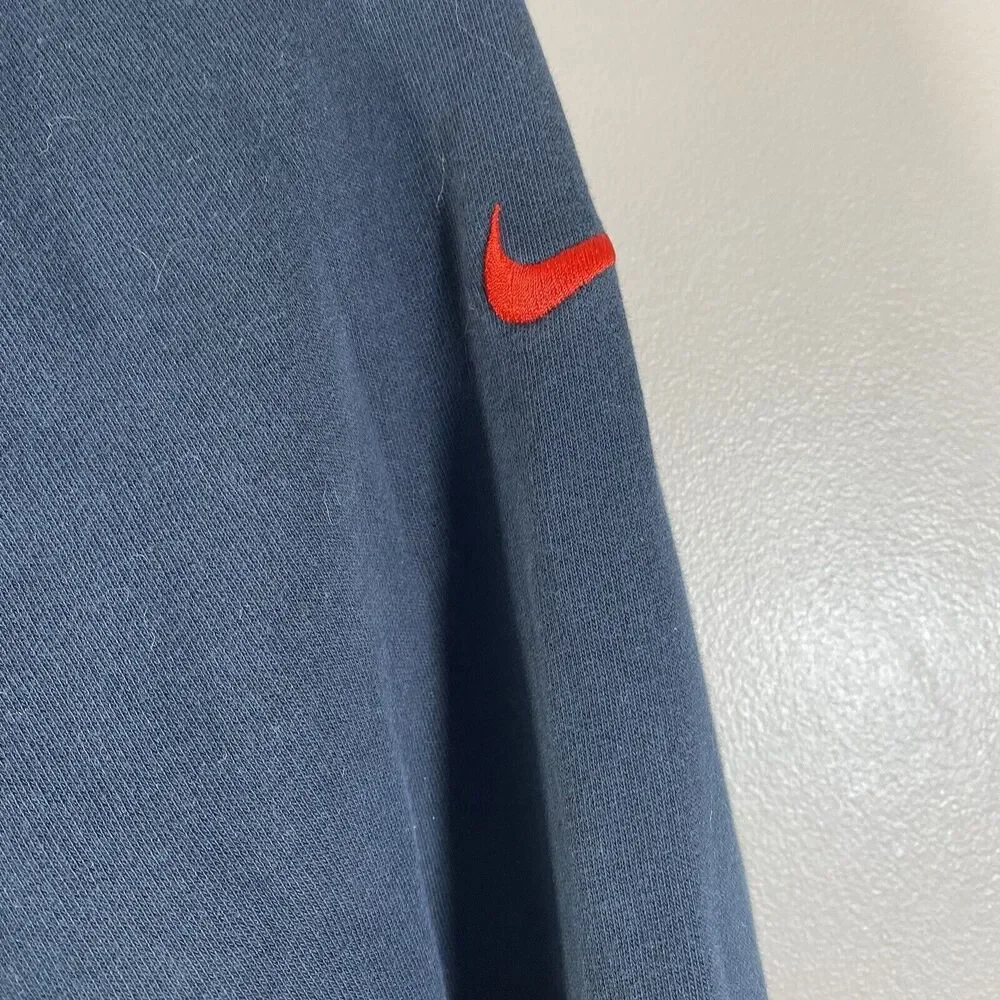 NIKE Lebron James Hoodie Men XXL Embroidered Red Lion Sweatshirt NBA KING CROWN